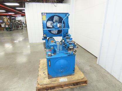 Vickers 02-341556 Hydraulic Power Unit 10GPM 230/460V 3Ph 30 Gallon Tank