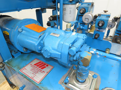 Vickers 02-341556 Hydraulic Power Unit 10GPM 230/460V 3Ph 30 Gallon Tank