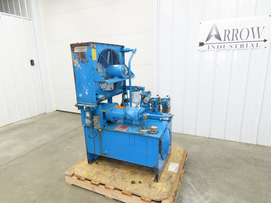Vickers 02-341556 Hydraulic Power Unit 10GPM 230/460V 3Ph 30 Gallon Tank