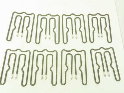 Watlow Hot Runner Mould Heater 1250Watt 240V 7-3/8"L x 5-3/8"W x 1/4"OD Lot of 8