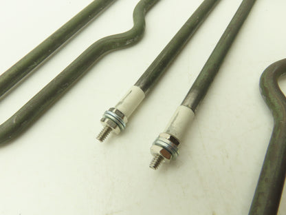 Watlow Hot Runner Mould Heater 1250Watt 240V 7-3/8"L x 5-3/8"W x 1/4"OD Lot of 8