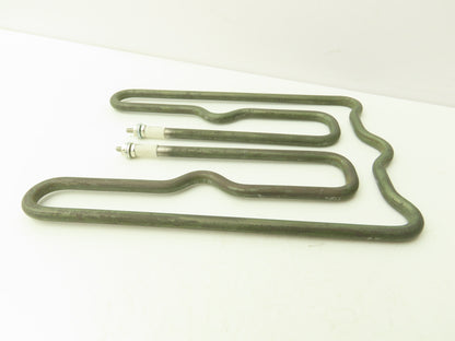 Watlow Hot Runner Mould Heater 1250Watt 240V 7-3/8"L x 5-3/8"W x 1/4"OD Lot of 8