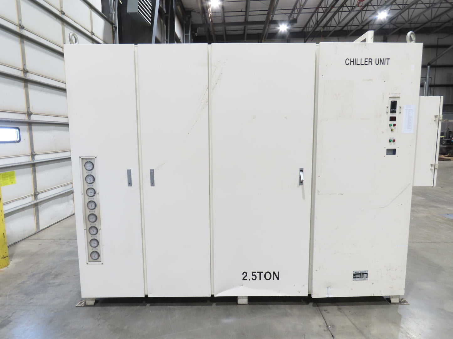 Fuji ICU 60-5P2R Recirculating Water Chiller 7Hp 208V 3PH 2-Pump Cooling Unit