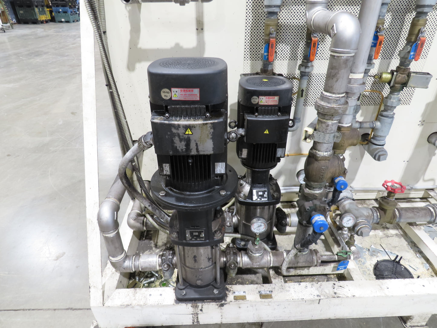 Fuji ICU 60-5P2R Recirculating Water Chiller 7Hp 208V 3PH 2-Pump Cooling Unit