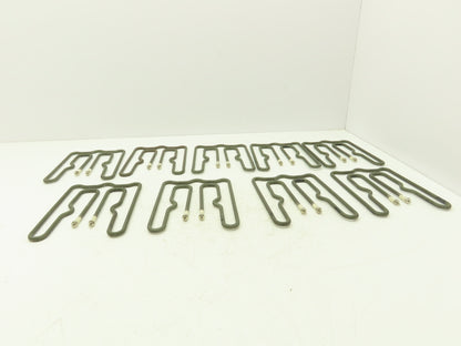 Watlow Hot Runner Mould Heater 1250Watt 240V 7-3/8"L x 5-3/8"W x 1/4"OD Lot of 9