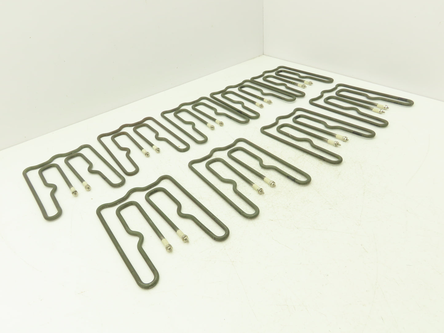 Watlow Hot Runner Mould Heater 1250Watt 240V 7-3/8"L x 5-3/8"W x 1/4"OD Lot of 9