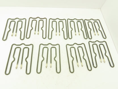 Watlow Hot Runner Mould Heater 1250Watt 240V 7-3/8"L x 5-3/8"W x 1/4"OD Lot of 9