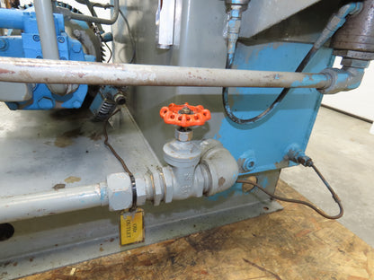Cross CSEL30/PVQ20 Hydraulic Power Unit 70 Gallon Tank 10 GPM 3000PSI 230/460V