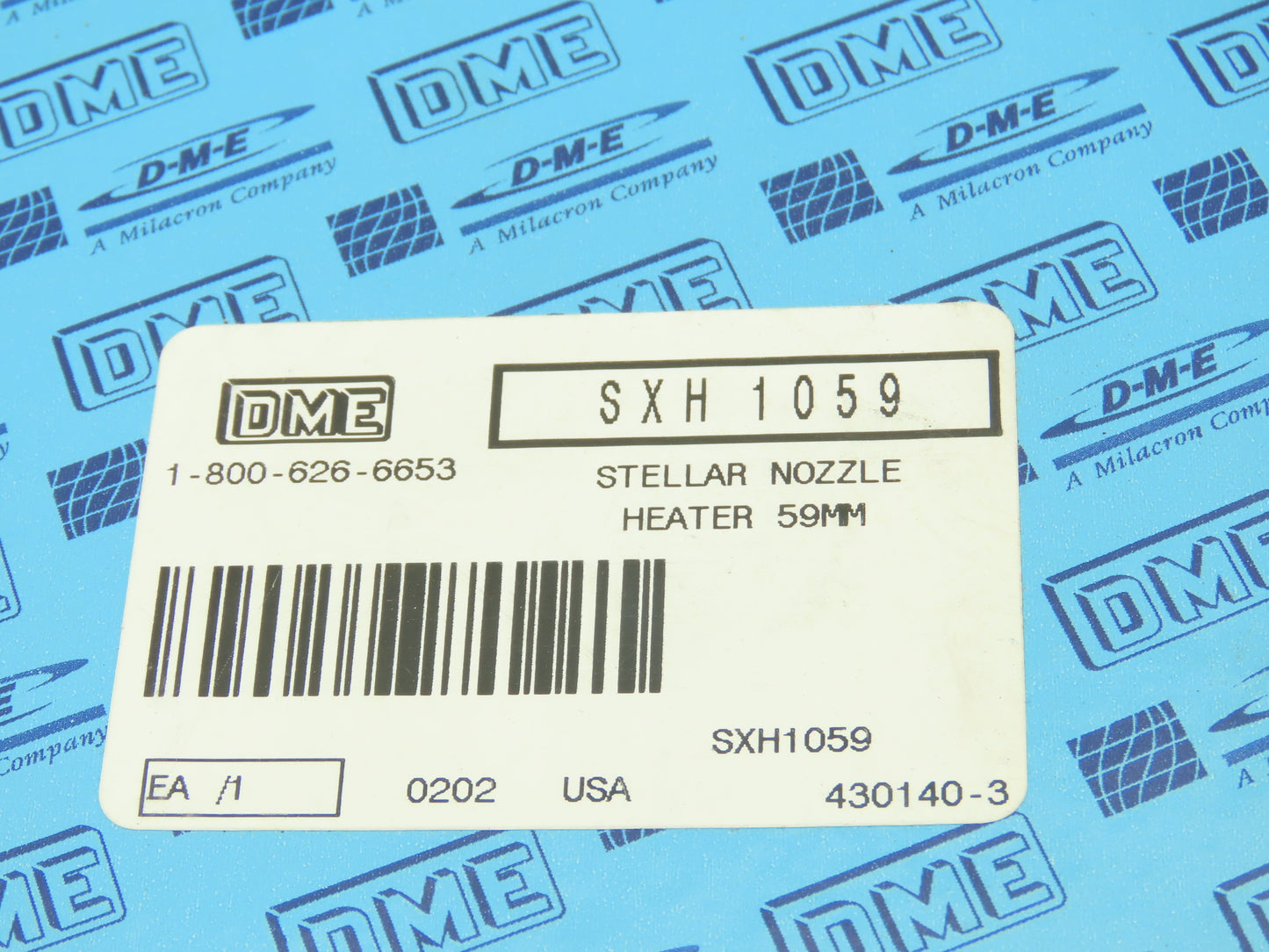 DME SXH 1059 Stellar Nozzle Heater Tube SS 59mm Leads 240VAC 225 W Lot of 4