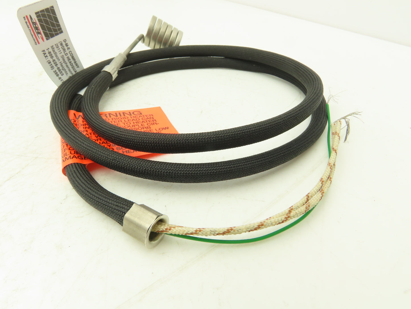 DME SCH0004 Gate-Mate Square Coil Heater 3/4" ID x 1.15 Coiled 240V 250W