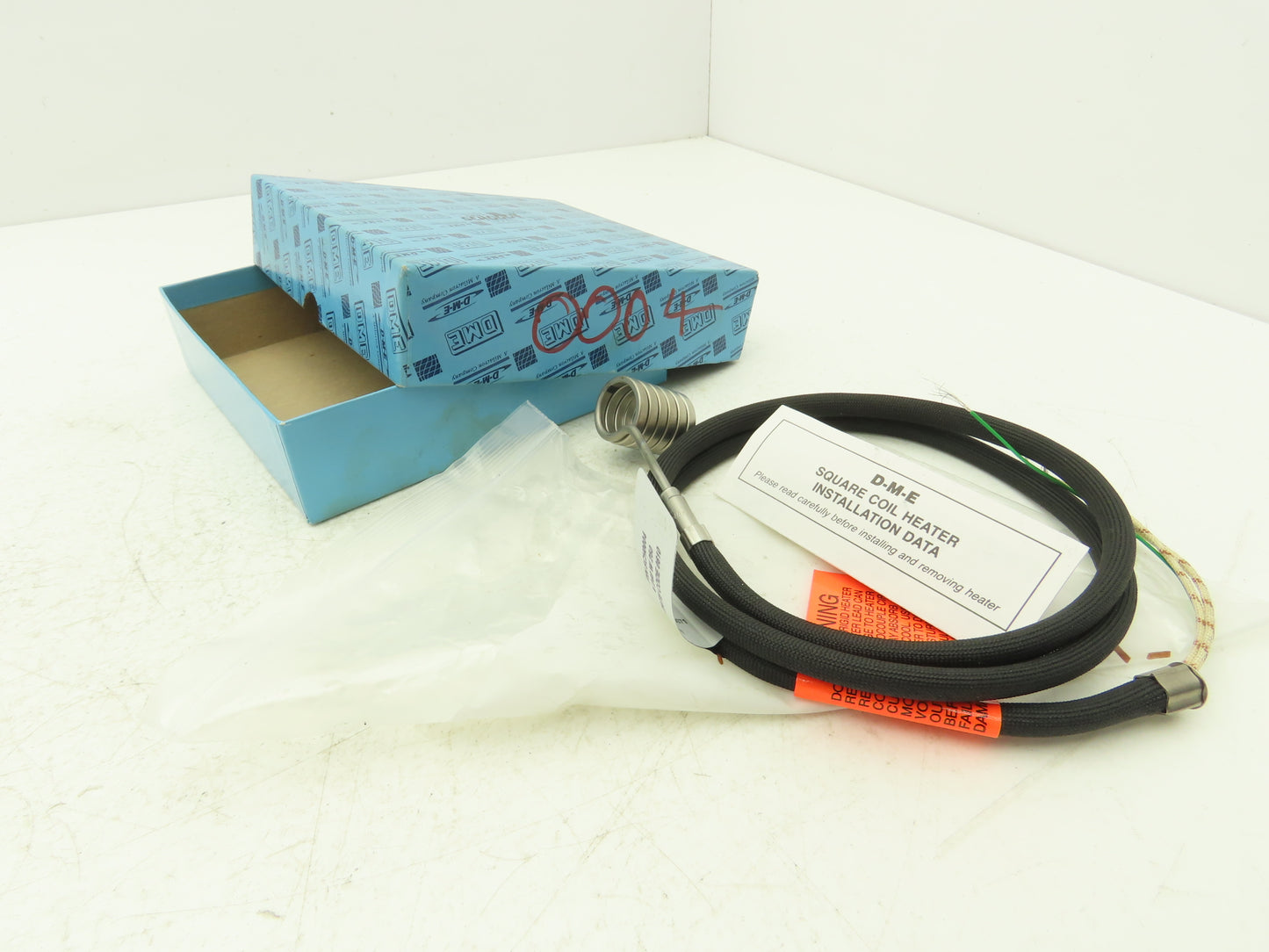 DME SCH0004 Gate-Mate Square Coil Heater 3/4" ID x 1.15 Coiled 240V 250W