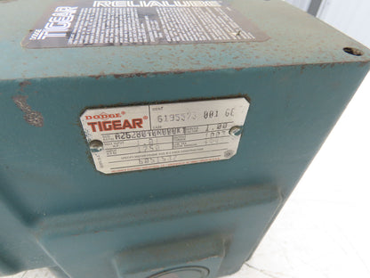 Dodge A262B010N000K1 Tigear Worm Gearbox 10:1 Reducer 175rpm 1.01Hp LH 56C