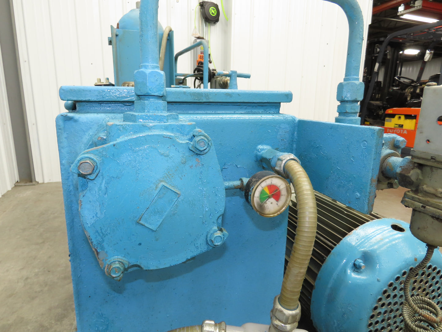 Cross CSE30/PVQ20 Hydraulic Power Unit 70 Gallon Tank 10 GPM 3000PSI 230/460V