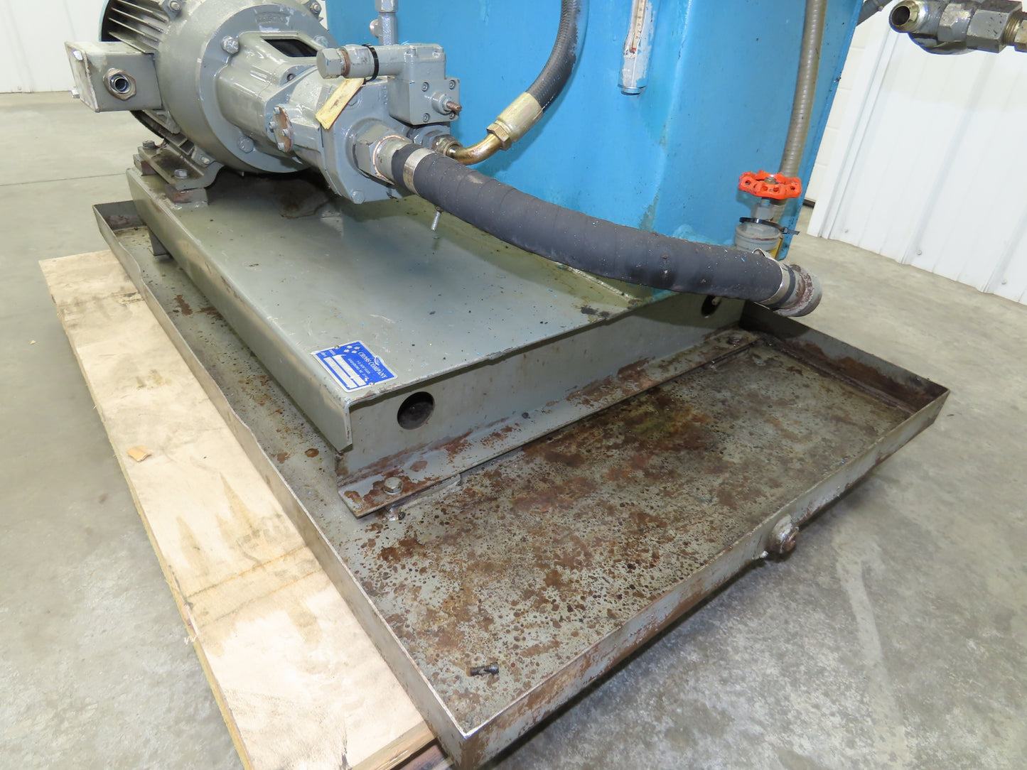Cross CSE30/PVQ20 Hydraulic Power Unit 70 Gallon Tank 10 GPM 3000PSI 230/460V