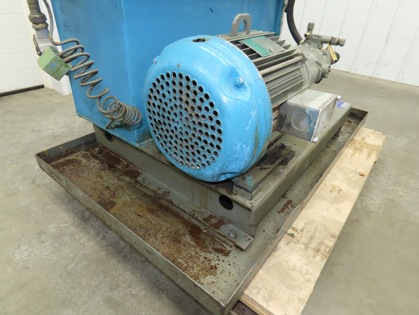 Cross CSE30/PVQ20 Hydraulic Power Unit 70 Gallon Tank 10 GPM 3000PSI 230/460V