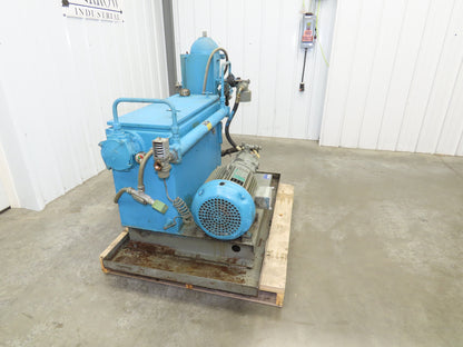 Cross CSE30/PVQ20 Hydraulic Power Unit 70 Gallon Tank 10 GPM 3000PSI 230/460V