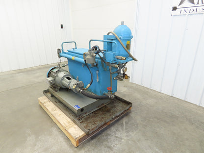 Cross CSE30/PVQ20 Hydraulic Power Unit 70 Gallon Tank 10 GPM 3000PSI 230/460V