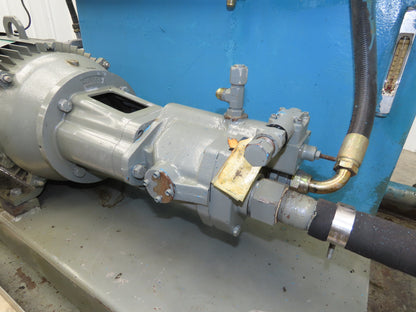 Cross CSE30/PVQ20 Hydraulic Power Unit 70 Gallon Tank 10 GPM 3000PSI 230/460V