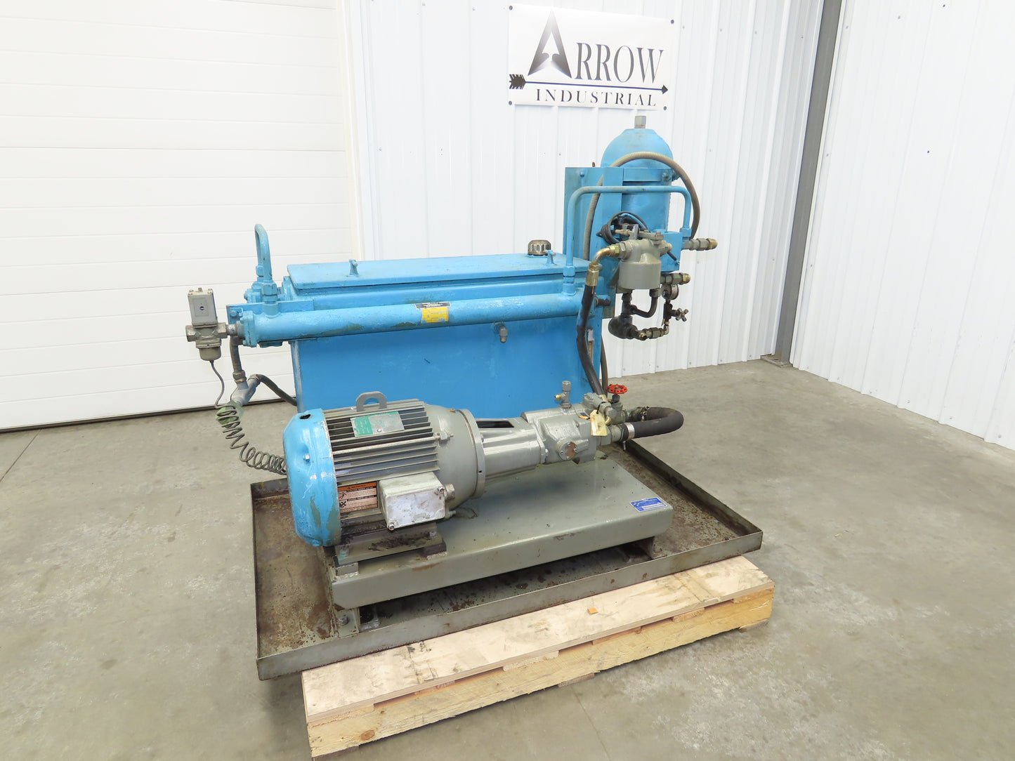 Cross CSE30/PVQ20 Hydraulic Power Unit 70 Gallon Tank 10 GPM 3000PSI 230/460V