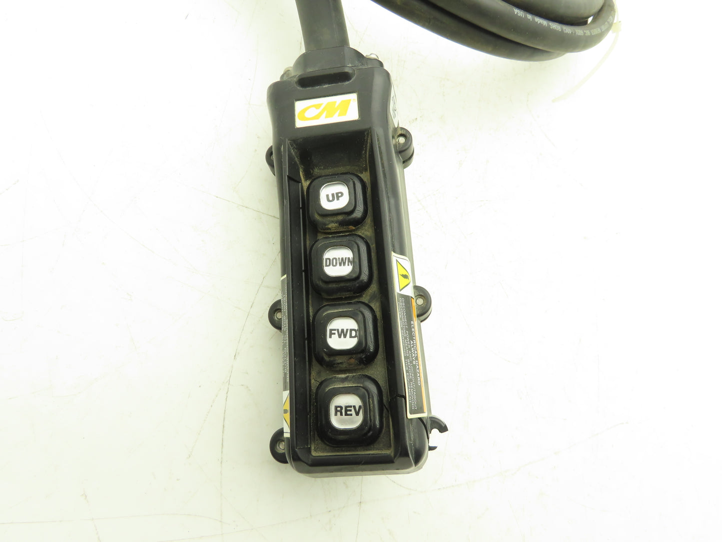 CM LodeStar 58220CM Crane 4-Button Pendant 2-Speed Hoist 1-Speed Trolley*Cracked