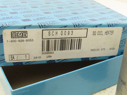 DME SCH0093 Front Load Square Coil Heater 7/8" ID x 4.9 Coiled 240V 250W