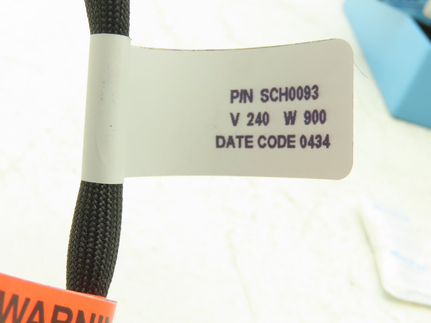 DME SCH0093 Front Load Square Coil Heater 7/8" ID x 4.9 Coiled 240V 250W