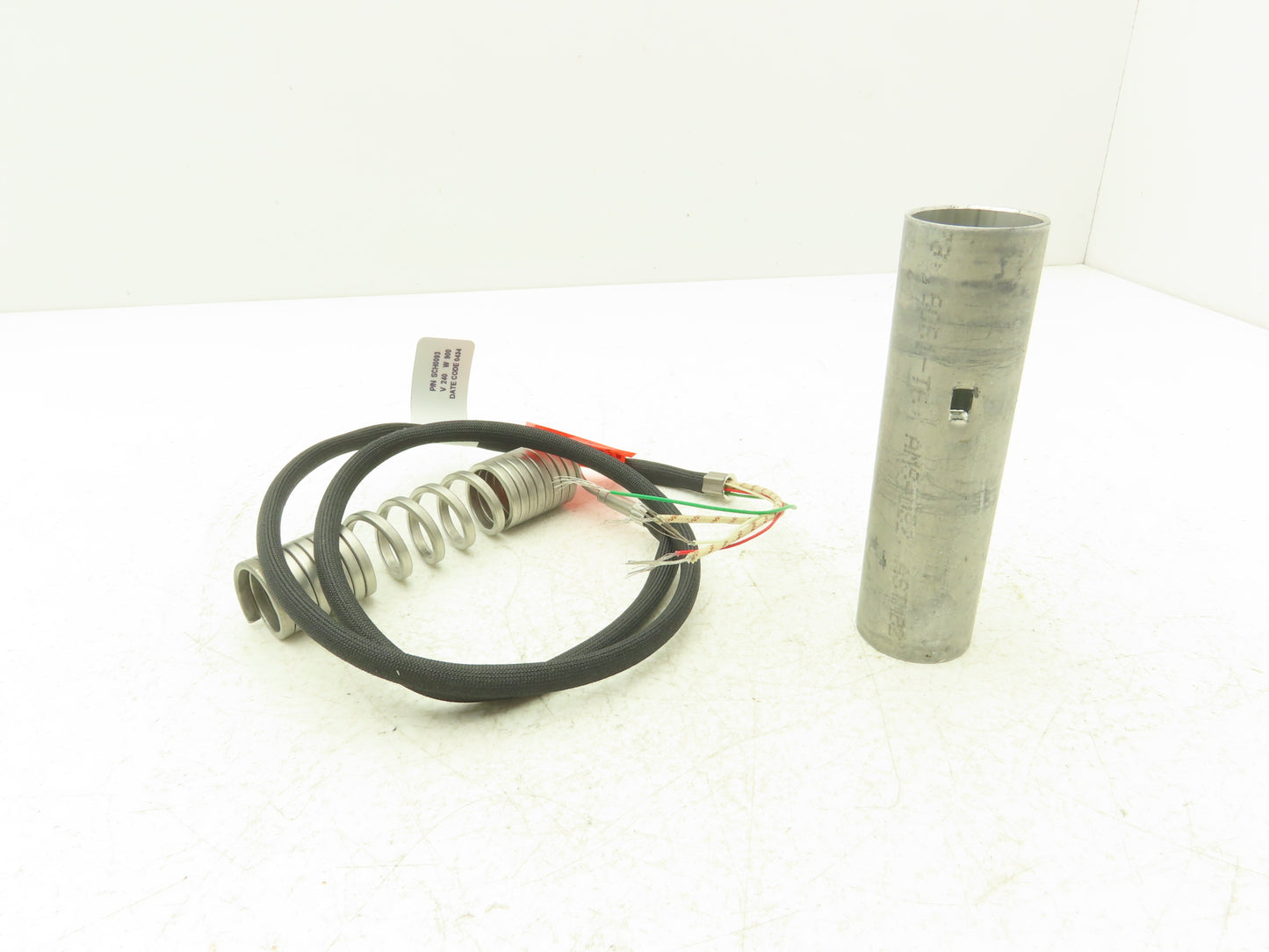 DME SCH0093 Front Load Square Coil Heater 7/8" ID x 4.9 Coiled 240V 250W