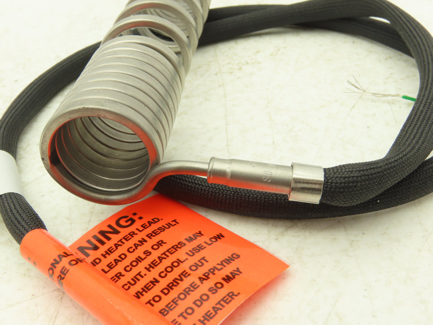 DME SCH0093 Front Load Square Coil Heater 7/8" ID x 4.9 Coiled 240V 250W