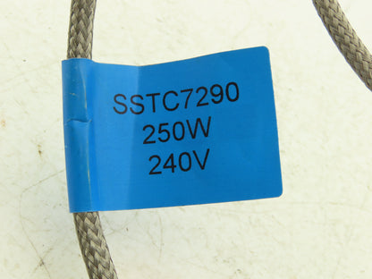 DME SSTC 7290 Front Load Square Coil Heater 1/2" ID x 2" Coiled 240V 250W