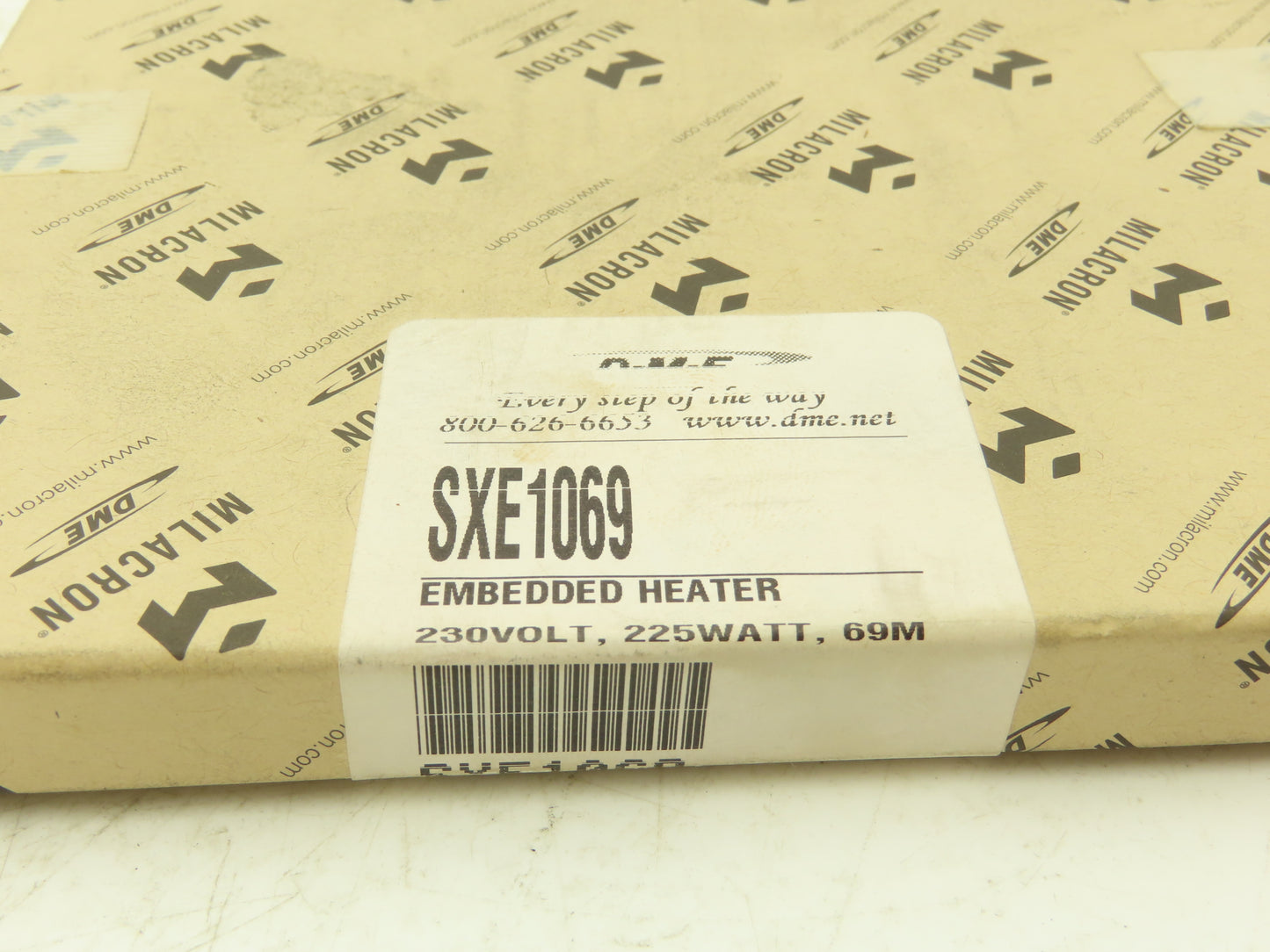 DME SXE1069 Front Load Square Coil Heater 3/8" ID x 2-3/4" Length 240V 250W