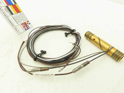 DME SXE1069 Front Load Square Coil Heater 3/8" ID x 2-3/4" Length 240V 250W