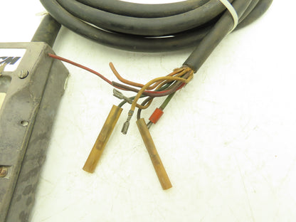 CM LodeStar Crane 4-Position Rocker Switch Pendant 2-Speed Hoist 1-Speed Trolley