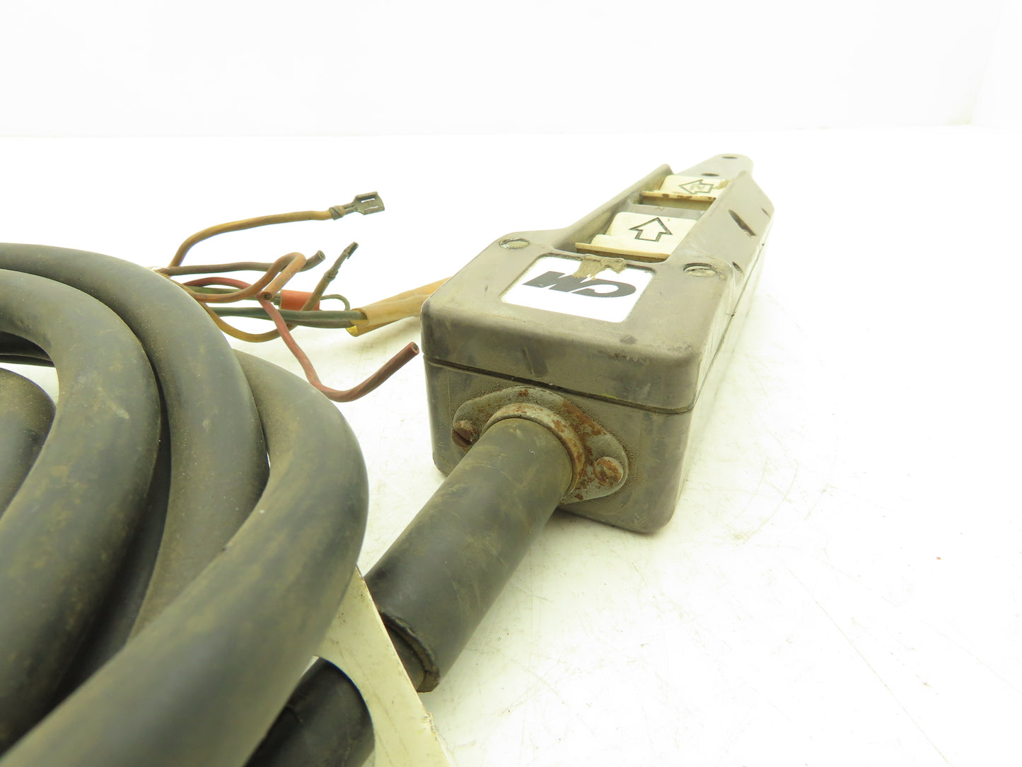 CM LodeStar Crane 4-Position Rocker Switch Pendant 2-Speed Hoist 1-Speed Trolley