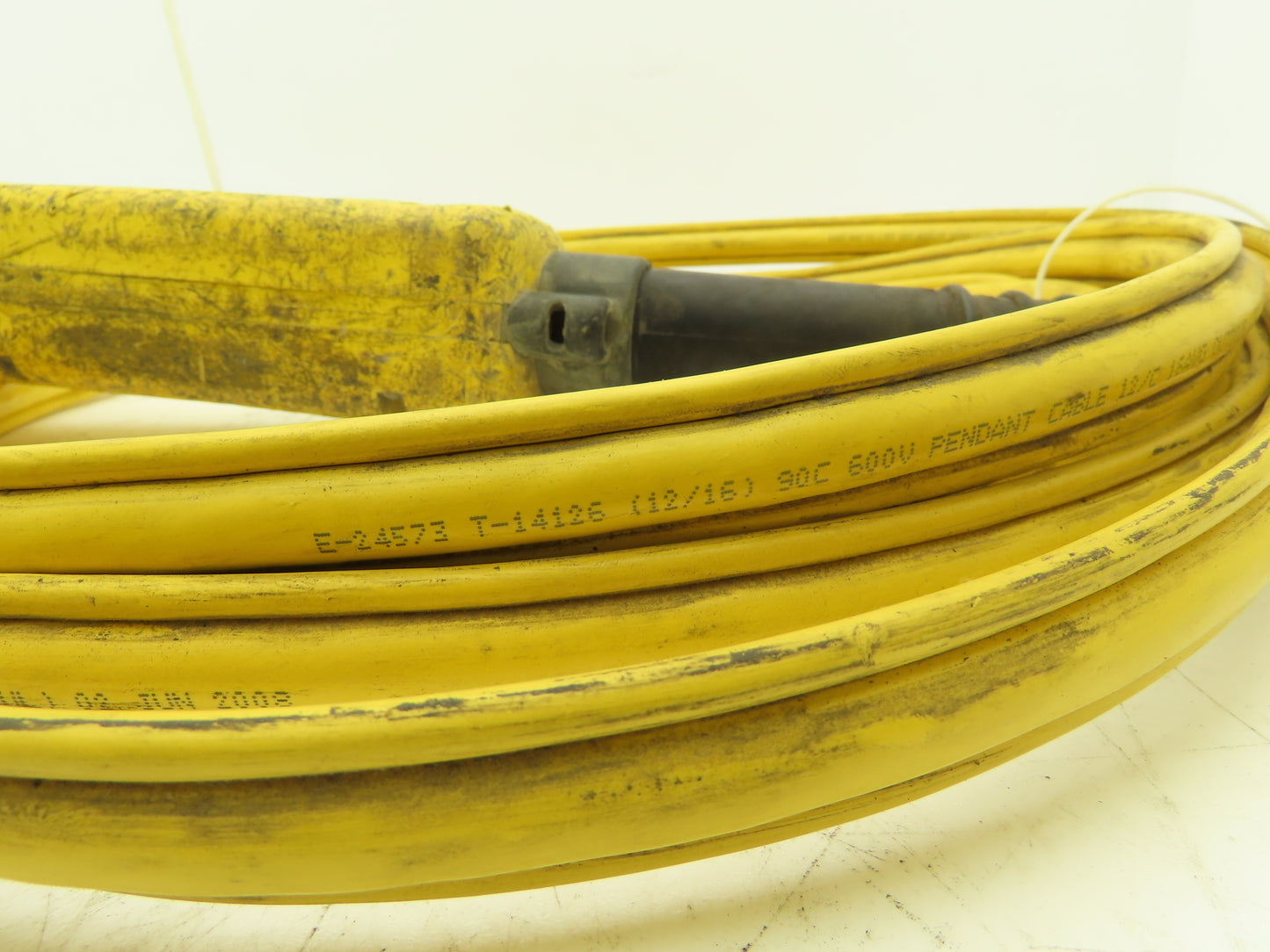Telemecanique XAC-A06 Crane Hoist 6-Button Control Pendant 1-Speed 26' Cord