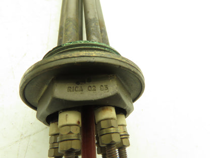 Rica Immersion Heating Element 265V 7200W 1.5"NPT Screw Plug 24"L Tube
