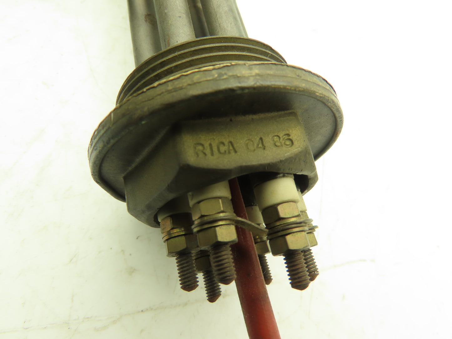 Rica Immersion Heating Element 265/460V 7200W 1.5"NPT Screw Plug 24"L Tube