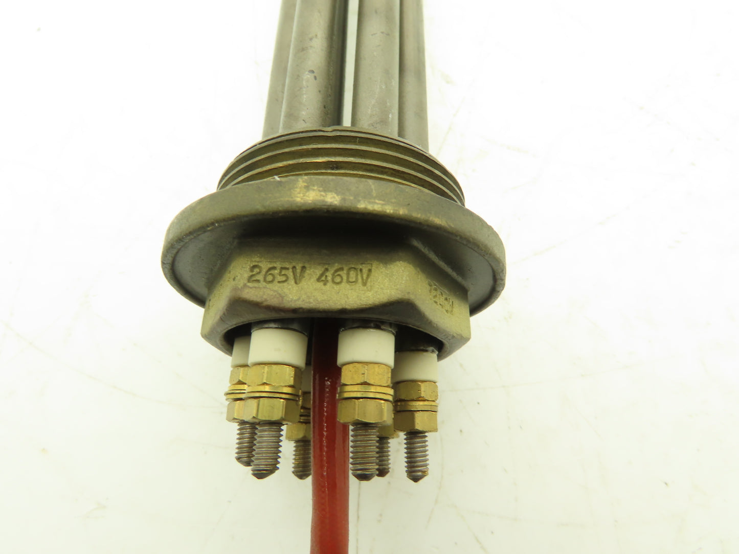 Rica Immersion Heating Element 265/460V 7200W 1.5"NPT Screw Plug 24"L Tube