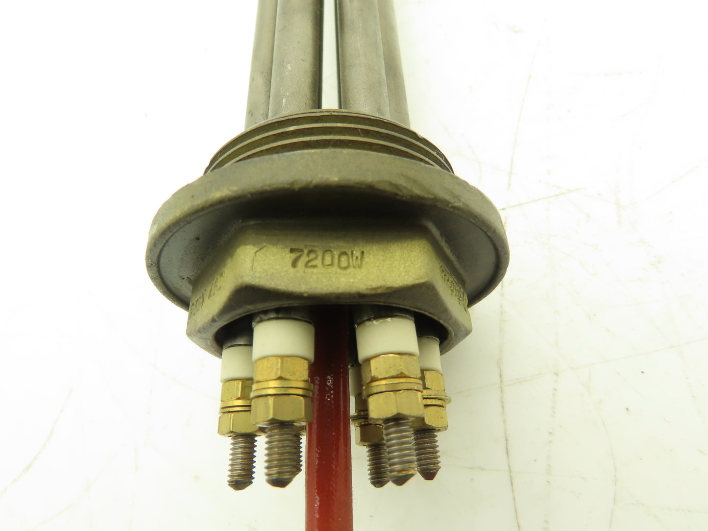 Rica Immersion Heating Element 265/460V 7200W 1.5"NPT Screw Plug 24"L Tube