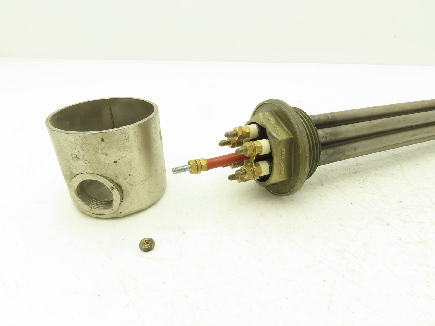 Rica Immersion Heating Element 265V 7200W 1.5"NPT Screw Plug 24"L Tube