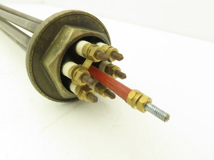 Rica Immersion Heating Element 265V 7200W 1.5"NPT Screw Plug 24"L Tube