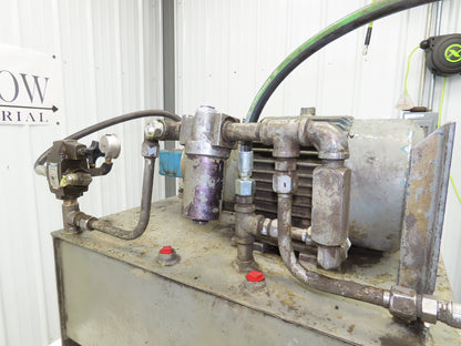 Vickers V10 1P5P 1A20 382084-1 Hydraulic Power Unit 5GPM 230/460V 3Ph 20 Gallon