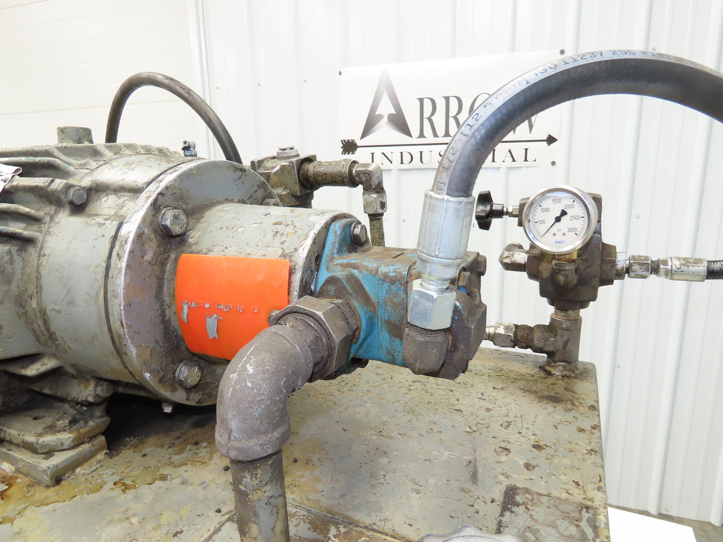 Vickers V10 1P5P 1A20 382084-1 Hydraulic Power Unit 5GPM 230/460V 3Ph 20 Gallon