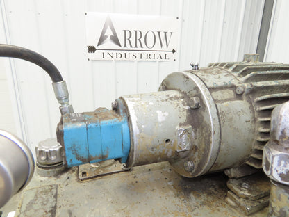 Vickers V10 1P5P 1A20 382084-1 Hydraulic Power Unit 5GPM 230/460V 3Ph 20 Gallon