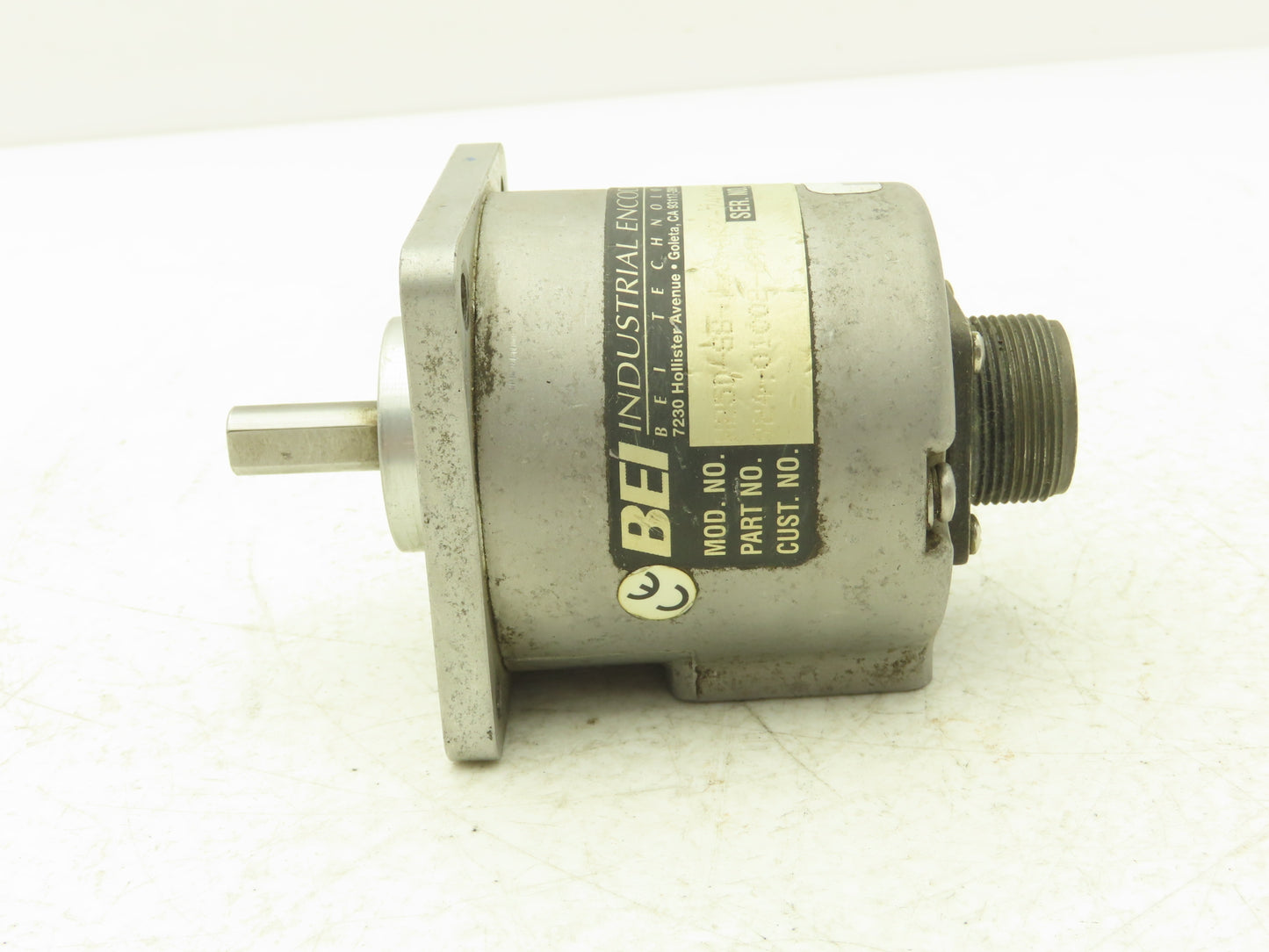 BEI Industrial H25D-SS-120-AR7-7406R-LED-EM16 Rotary Encoder 5VDC 3/8" Shaft