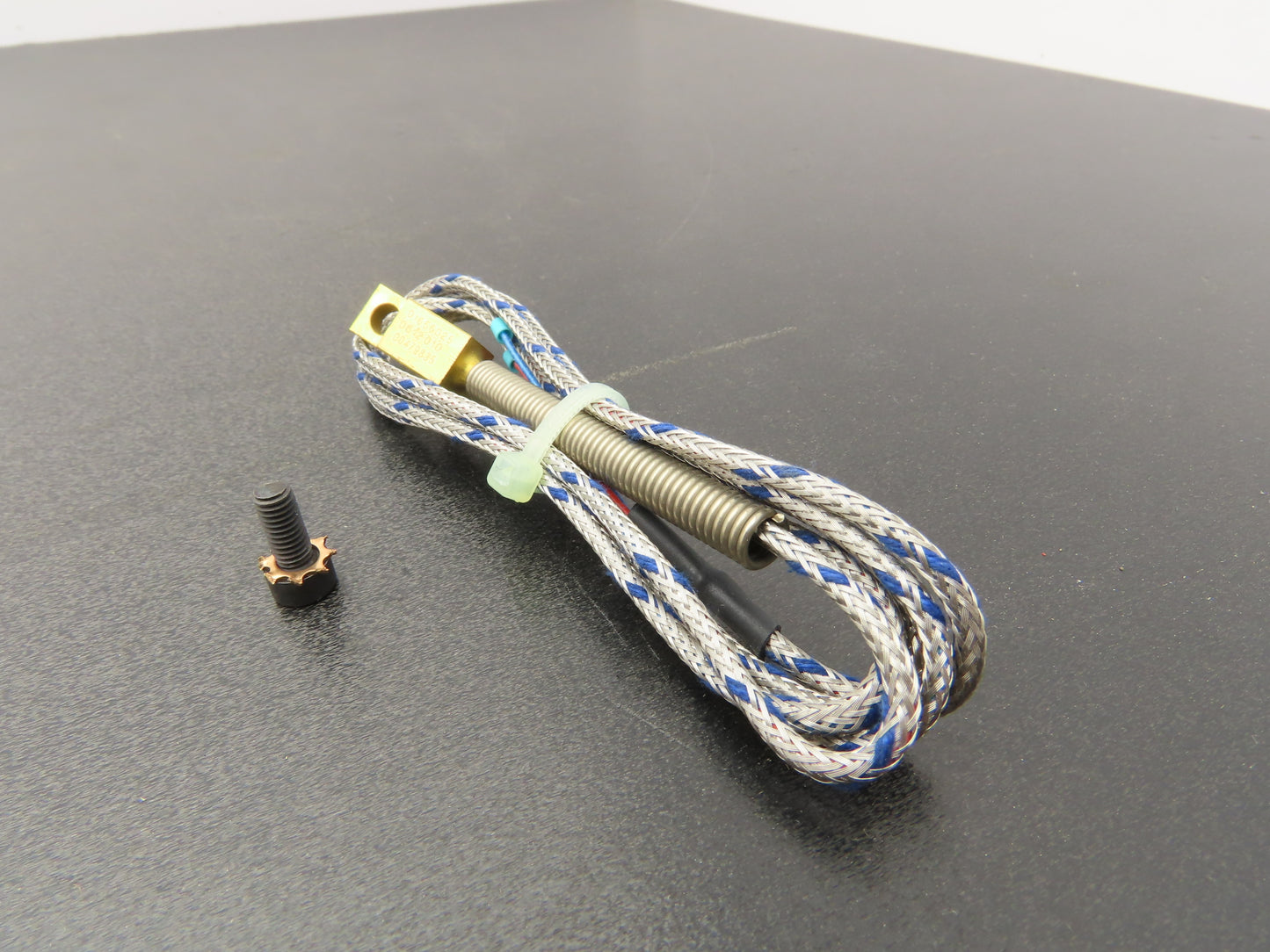 Gunther 1xFe-CuNi L Thermocouple Probe .49" Mount Hole .17" 2 Wire Pin Connect