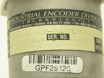 BEI Industrial H25D-SS-180-ABZ-7406R-LED-EM16 Rotary Encoder 5VDC 3/8" Shaft