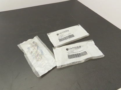 Gunther 00620000 Thermocouple Probe .49" Mount Hole .25" 2 Wire Pin Lot of 3