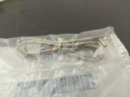 Gunther 00620000 Thermocouple Probe .49" Mount Hole .25" 2 Wire Pin Lot of 3