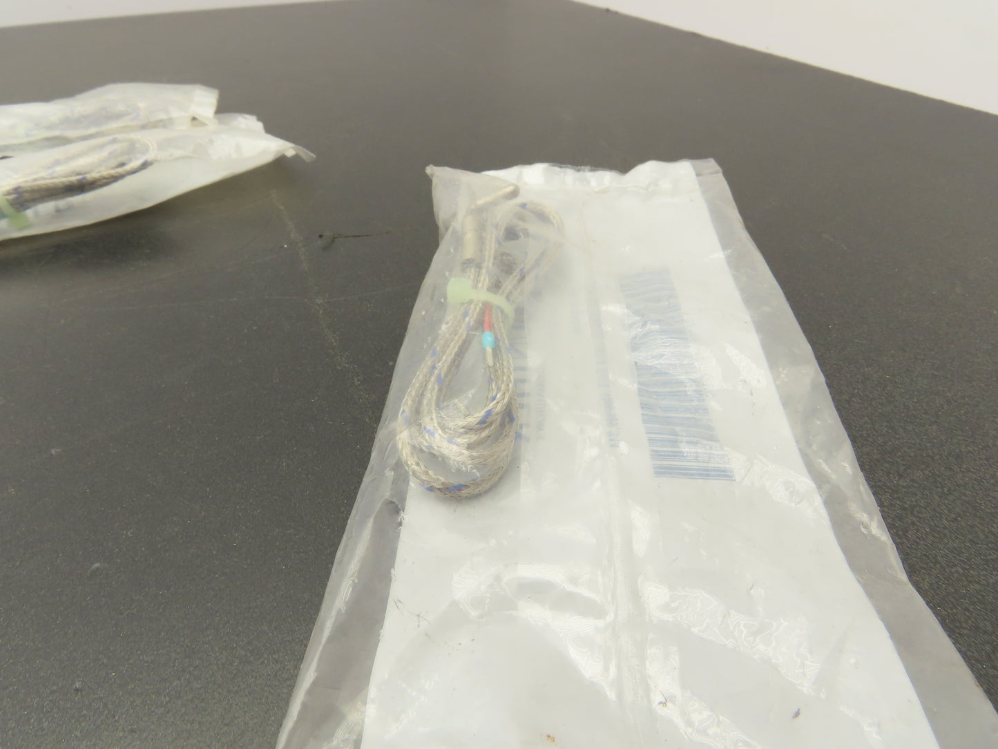 Gunther 00620000 Thermocouple Probe .49" Mount Hole .25" 2 Wire Pin Lot of 3