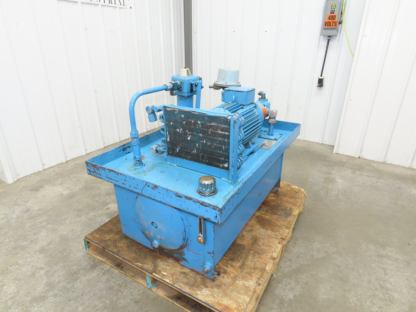 Vickers Hydraulic Power Unit 30 Gallon 11 GPM 2000 PSI 3Hp 230/460V 3PH